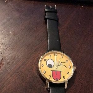 COPY - Happy face tongue out watch